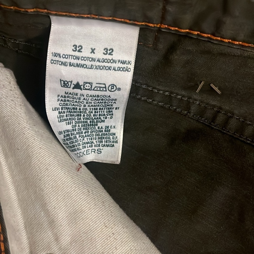 Docker’s Gray Straight-Leg pants - Picture 2 of 8